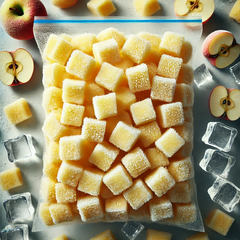 1d5b2d27-d4d5-4ea3-ae52-aa72422de14a FROZEN AND PEELED APPLE CUBES - Image 1