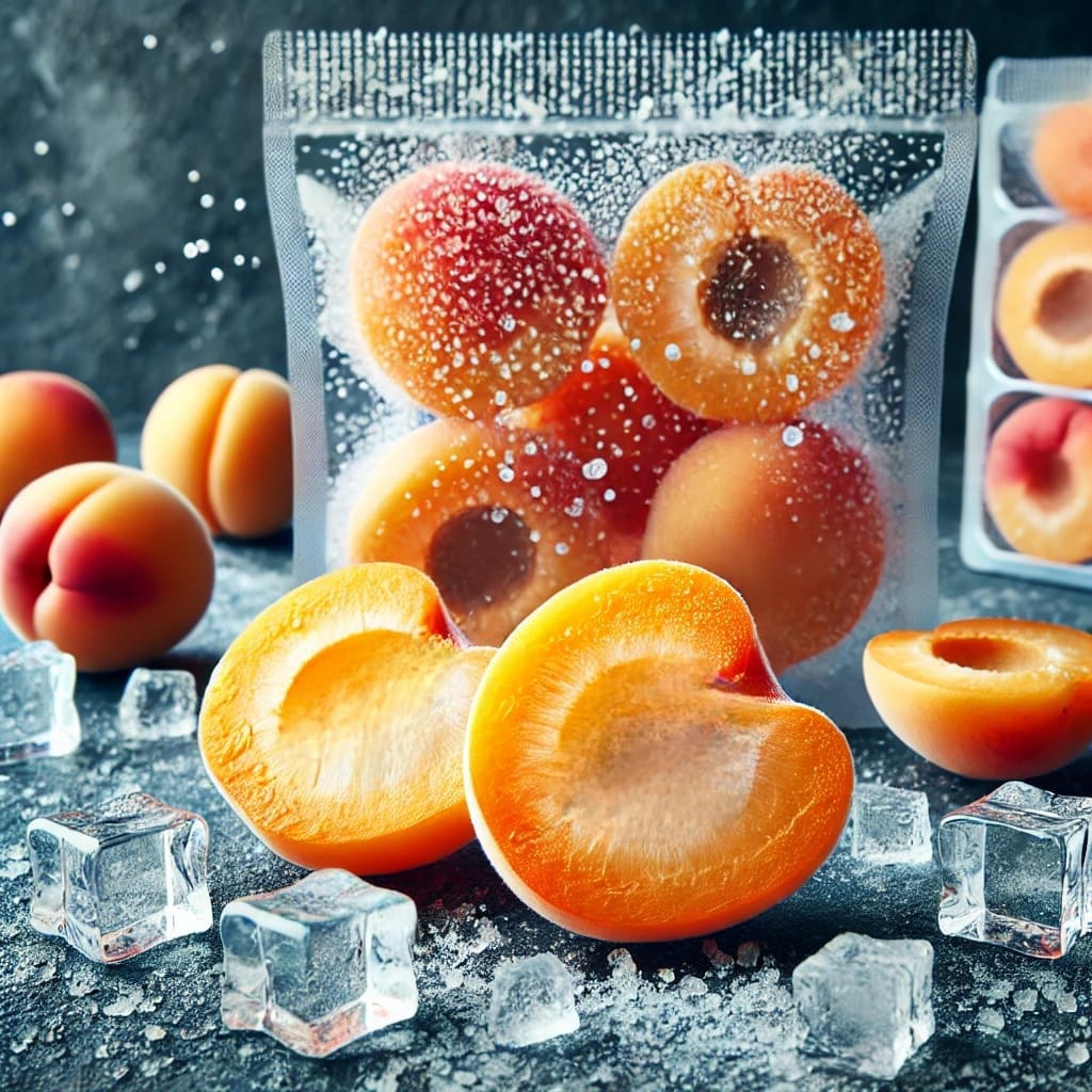 IMG-20240721-WA0002 FROZEN APRICOT HALVES - Image 1
