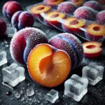 FROZEN PLUM HALVES